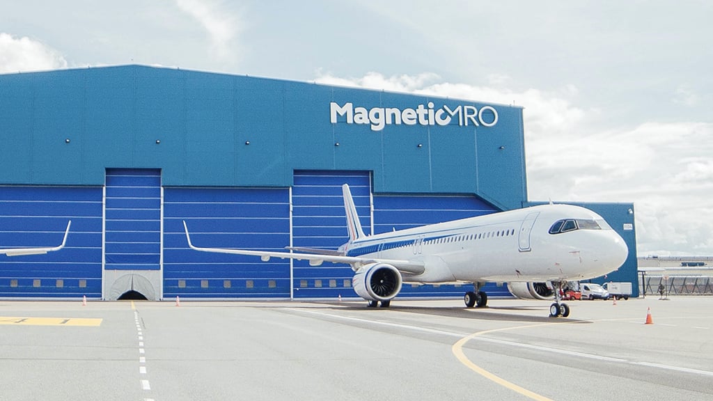 Magnetic hangar