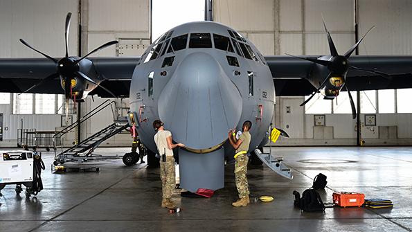 military aircraft maintenance