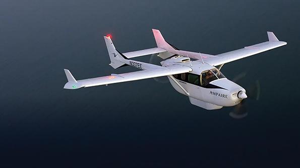 Ampaire's hybrid-electric Skymaster