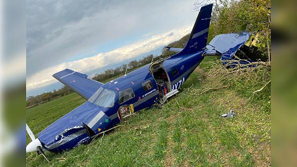 zeroavia Piper Malibu propulsion testbed crashed