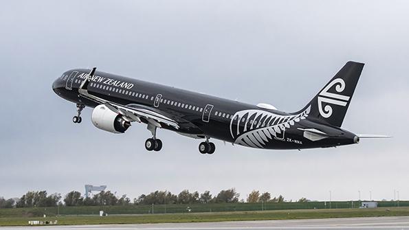 Air New Zealand Airbus A321neo aircraft