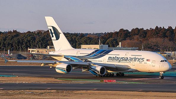 Malaysia Airlines Airbus A380 aircraft