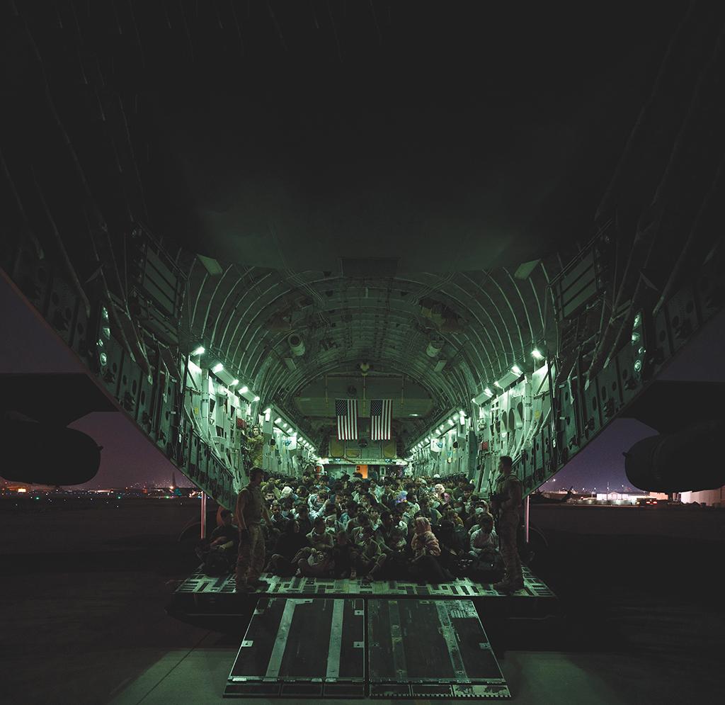 Afghan evacuation flight