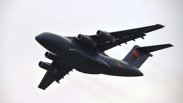 Chinese Y-20 tanker aircraft