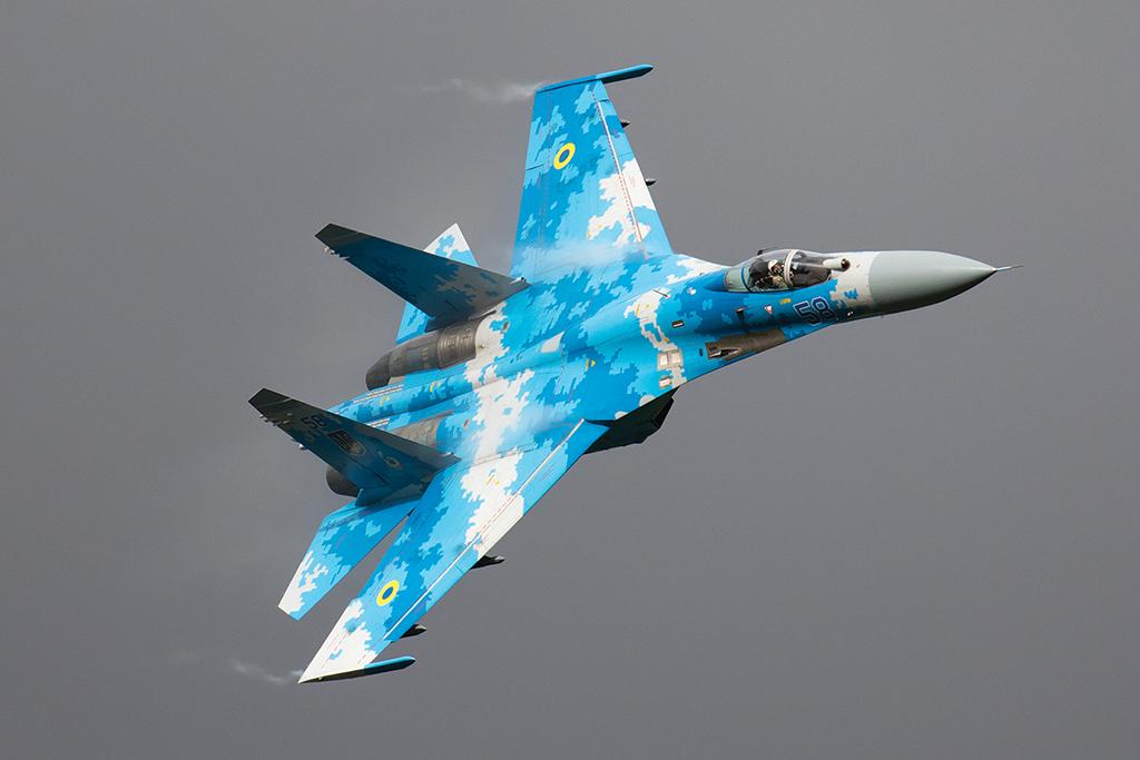 Ukrainian Su-27 Flanker