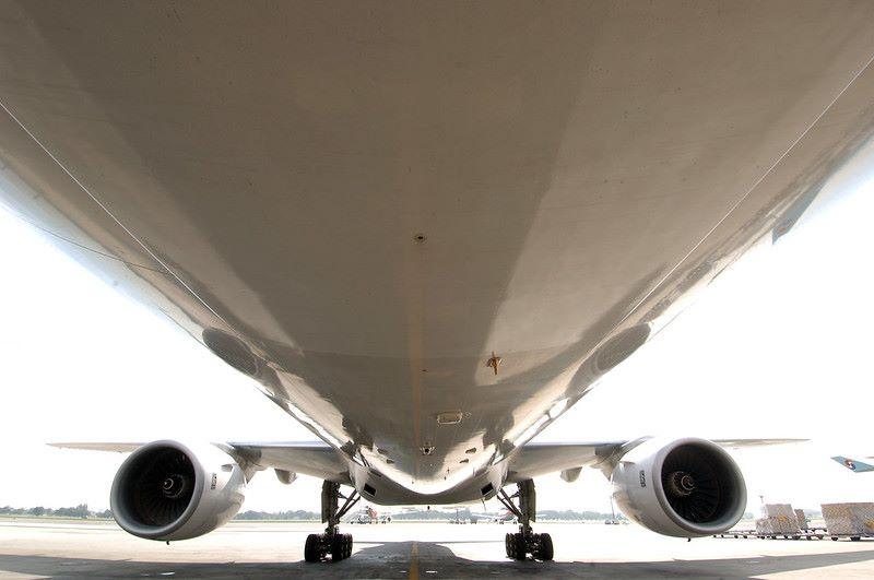 Boeing 777 powered by Trent 800 