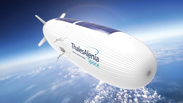 higher-airspace airship Stratobus concept