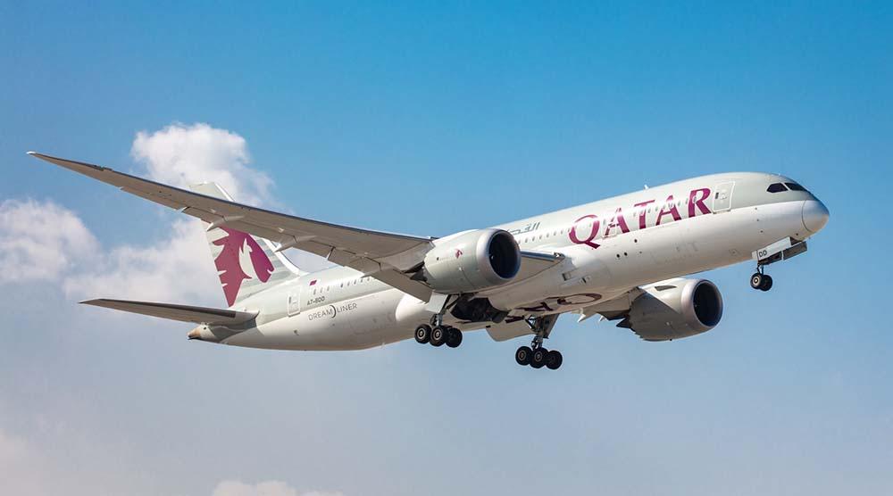 Qatar Airways dreamliner