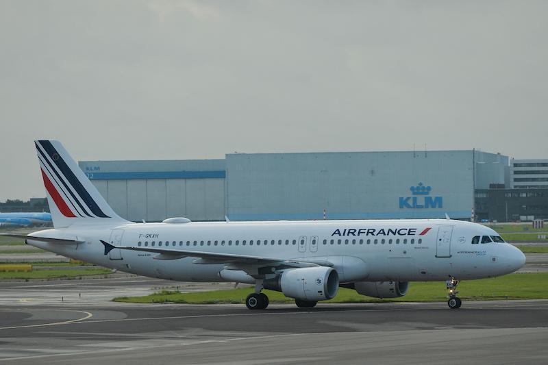 Air France jet at Schipol Airport