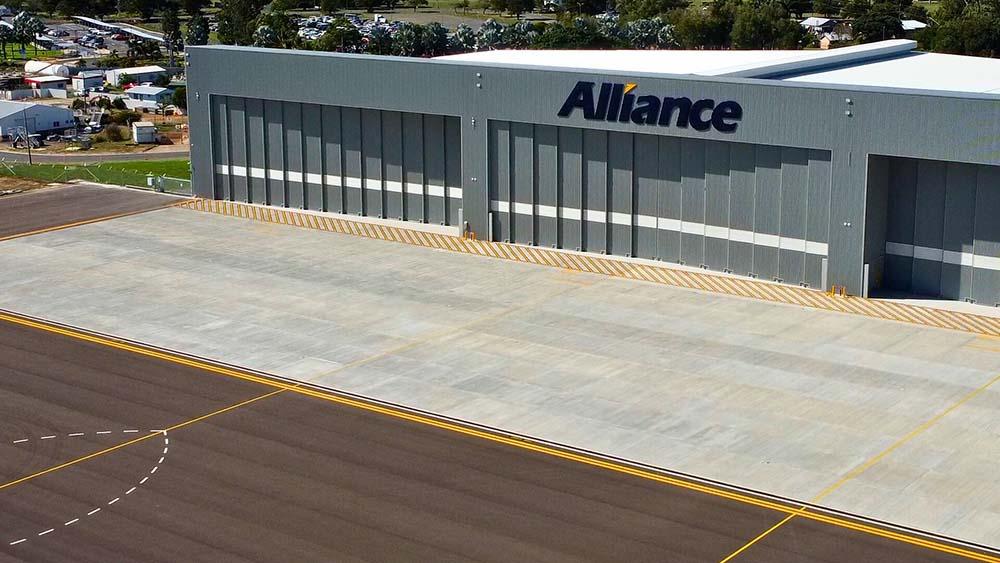 Alliance Airlines' new Rockhampton MRO facility
