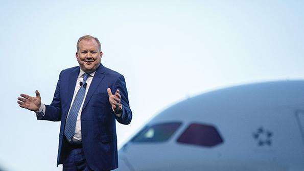 Stan Deal, president and CEO of Boeing Commercial Airplanes