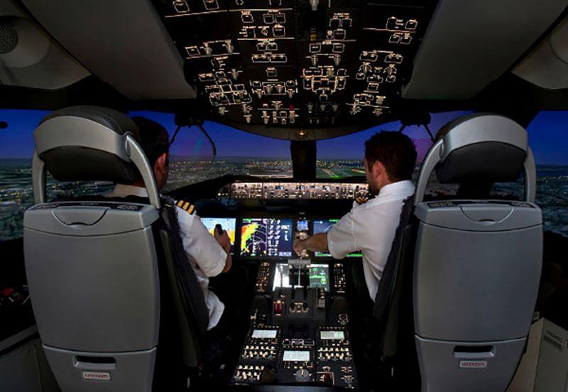 L3 Harris flight simulator