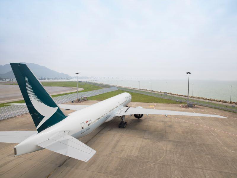Cathay Pacific 777-300ER aircraft