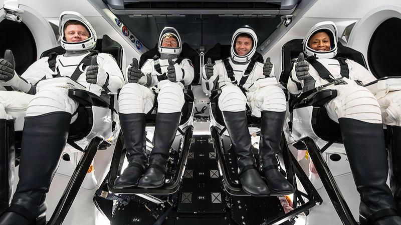 The crew of NASA’s SpaceX Crew-8 mission 