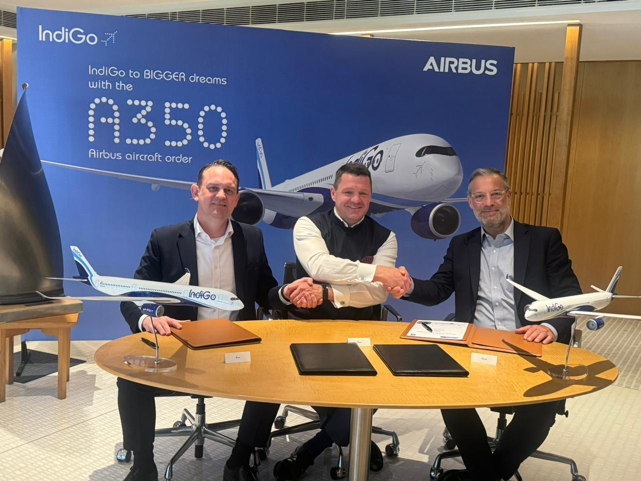 IndiGo A350 signing