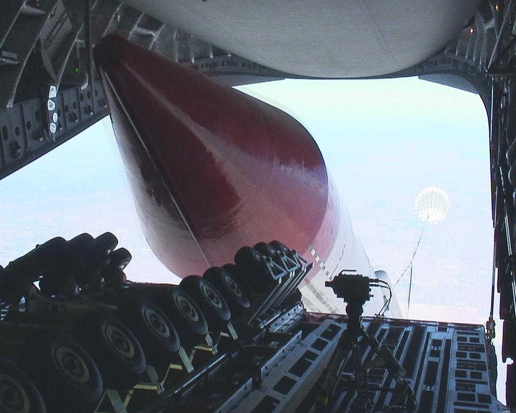 MC-130J air-drop test