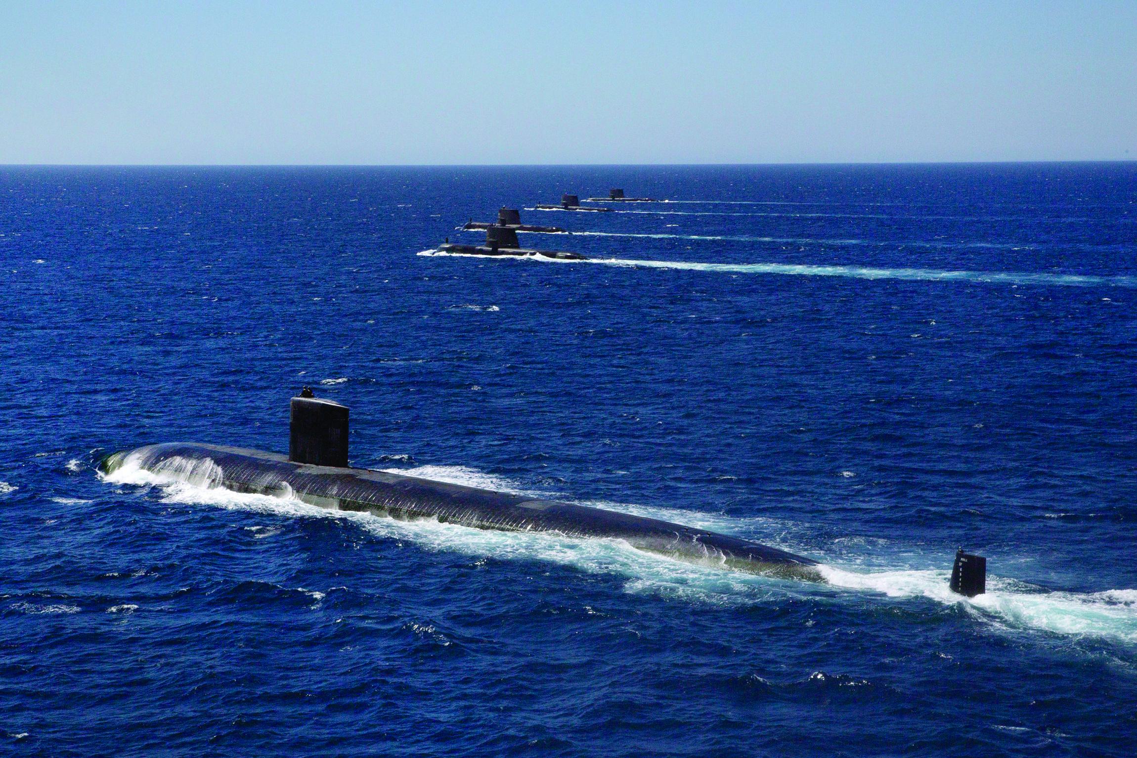 USS Santa Fe fast-attack submarine