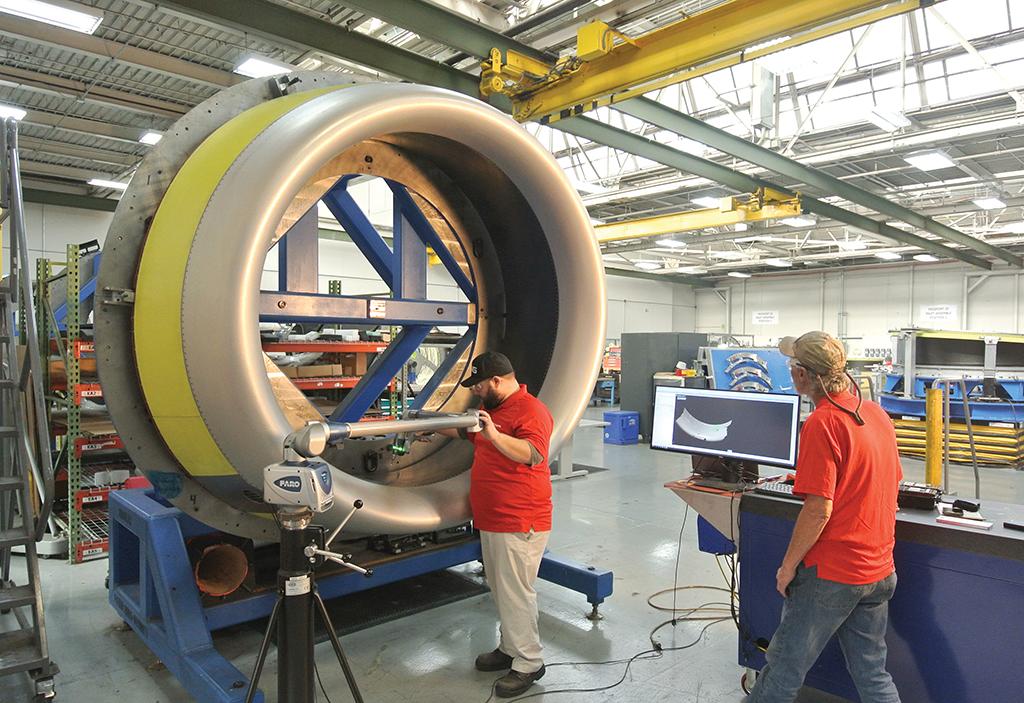 Middle River Aerostructure Systems’ nacelle for the Comac C919