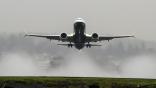 Boeing 737 MAX departing
