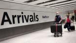 Heathrow Airport arrivals