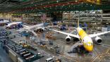 787s in Re-work Stations at Everett, WA