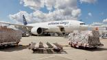 Lufthansa cargo aircraft