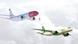 Norwegian and Wideroe jets