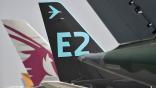 Embraer E2 aircraft tail