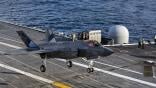 F-35C that landed on the USS Abraham Lincoln on Nov. 30.