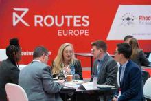 Routes Europe meeting hall